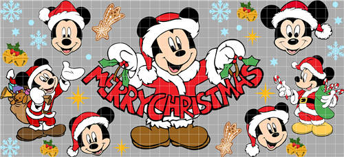 16oz Christmas-S 1307
